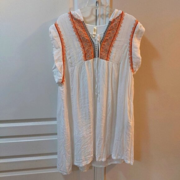 Shoreline Plus Size Mini Hoodie Dress Size 3X